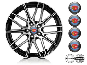 Ferrari Design Autocollant Bombé Emblèmes Roue 